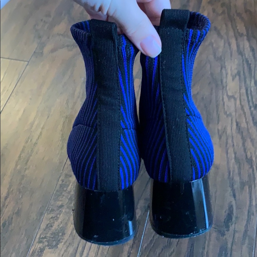 Zara block heel knit booties - Picture 4 of 5